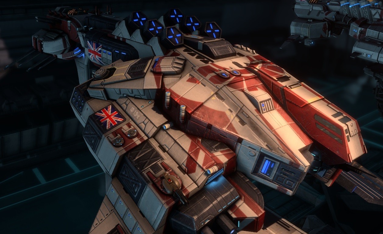 Il faut avouer que ce vaisseau britannique &agrave; de la gueule !