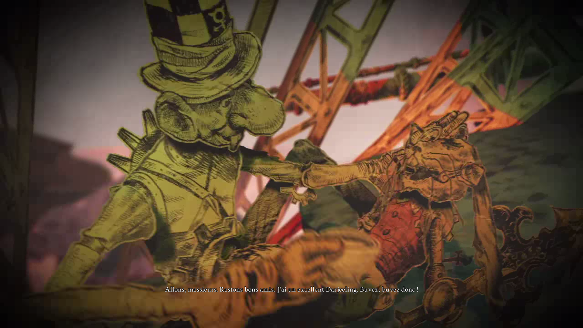 Ha non ! Tu ne meurs pas maintenant