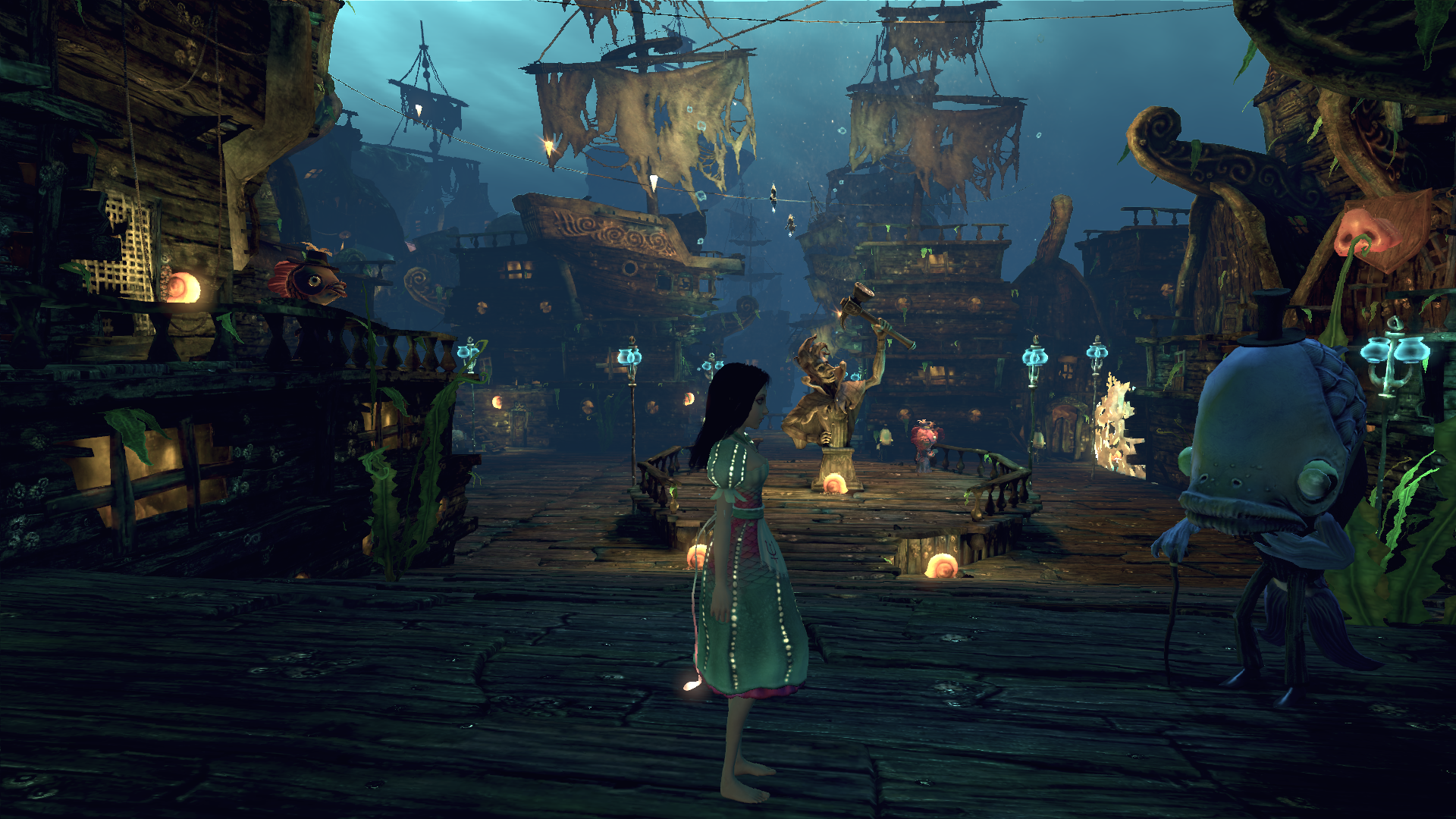 De toute façon ça se propage mieux dans l'eau