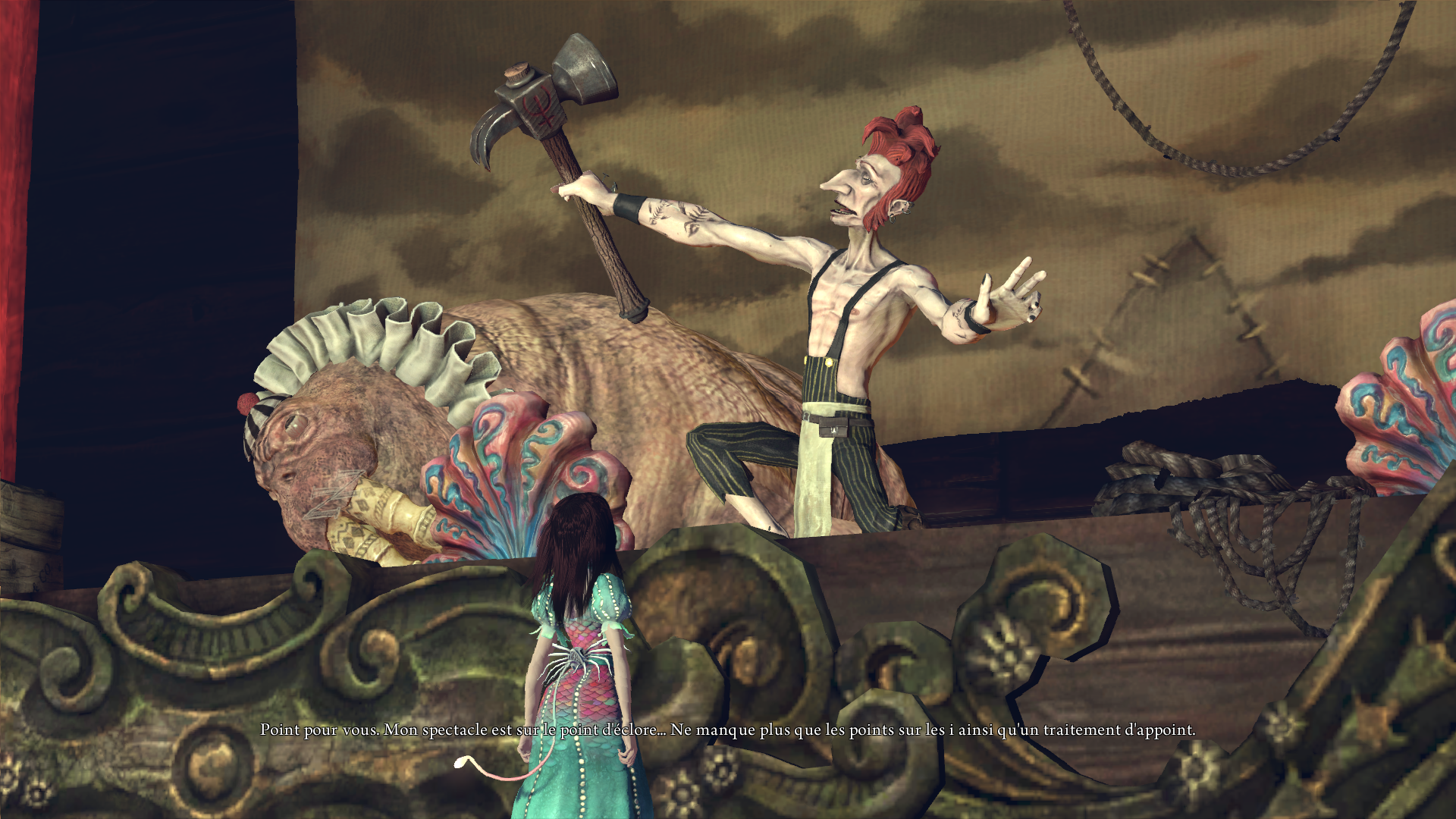 out n'est que diversion. Divertissement, shows divers... En parlant d'hiver...