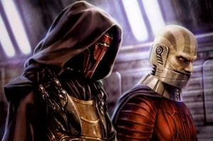 Revan, à gauche, fait désormais partie intégrante du canon Star Wars.